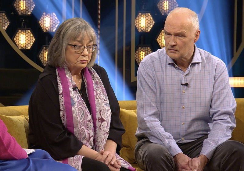 Kerstin och Matts Floderus. Skärmavbild: SVT Kerstin och Matts Floderus. Skärmavbild: SVT
